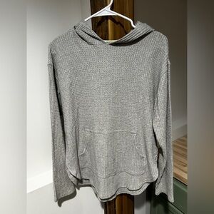 UpWest Heather Gray Hooded Sweater